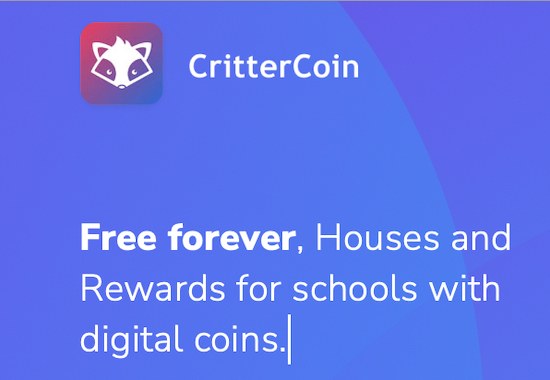 Teachers can reward students with CritterCoin NFTs