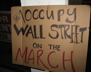 Occupy Wall Street on the march