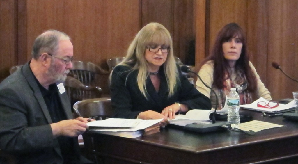 Sue Tardi testifies for Higher Education Affordability Commission