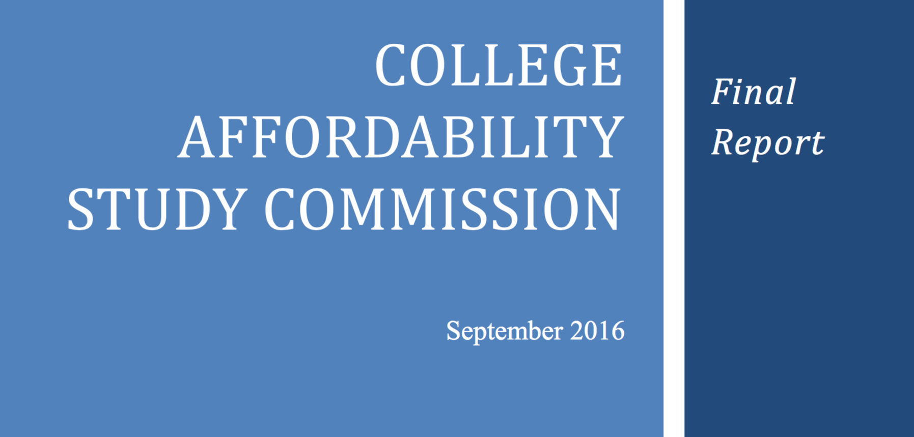 college affordability screenshot