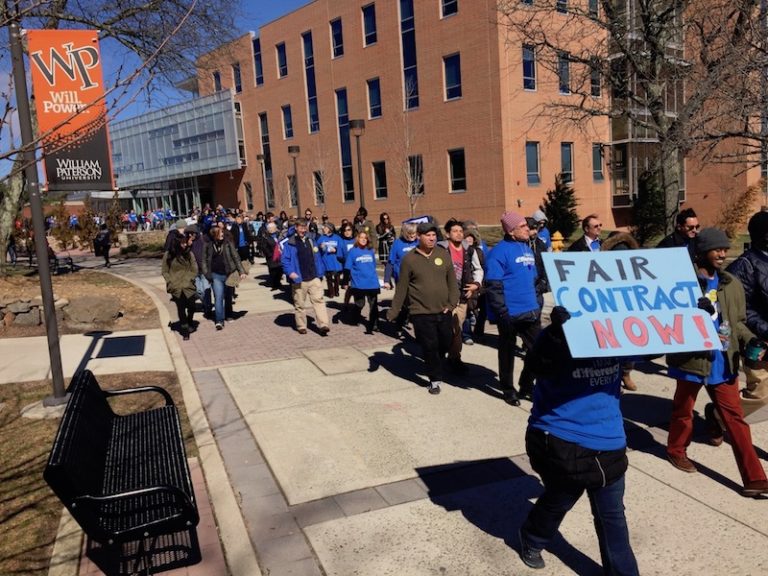 William Paterson AFT On the March for a Fair Contract