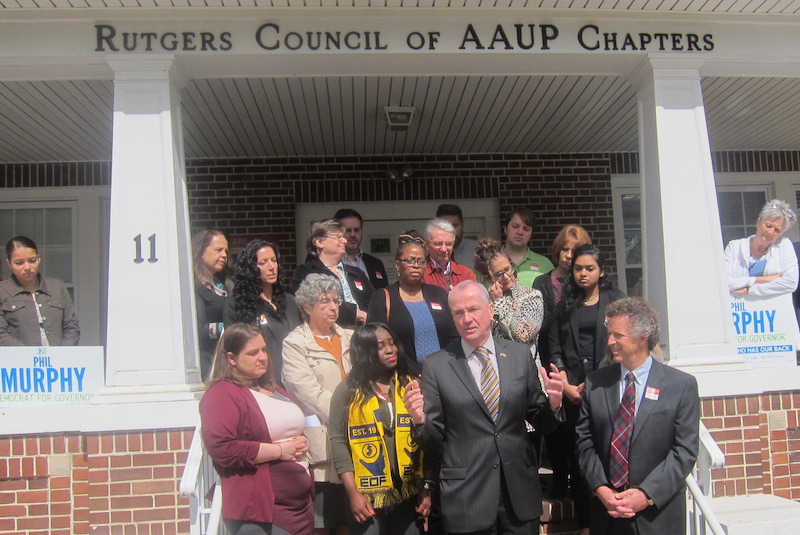 Rutgers AAUP-AFT Endorses Phil Murphy