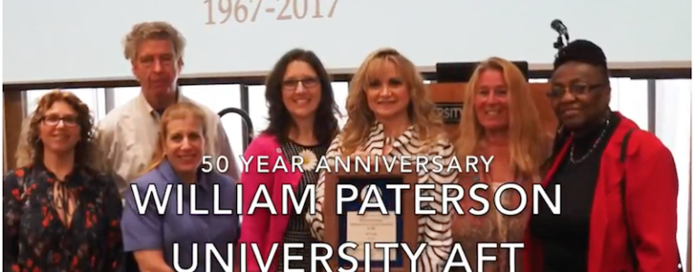 William Paterson University AFT, Local 1796, Celebrates 50 Years Strong