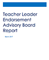 teacher leader march 2017 report cover