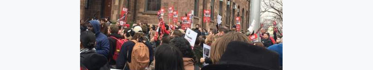 Rutgers employees protest for higher wages