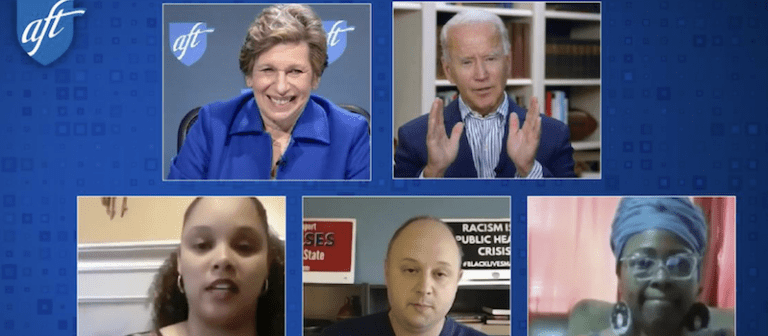 Biden addresses challenges, offers solutions to U.S. problems in AFT Convention 2020 talk