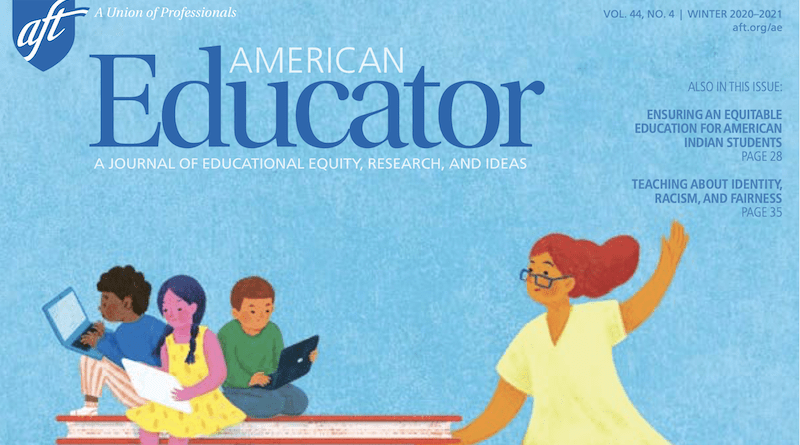 Winter Edition Of American Educator Is Out Now American Federation Of Teachers New Jersey Afl Cio
