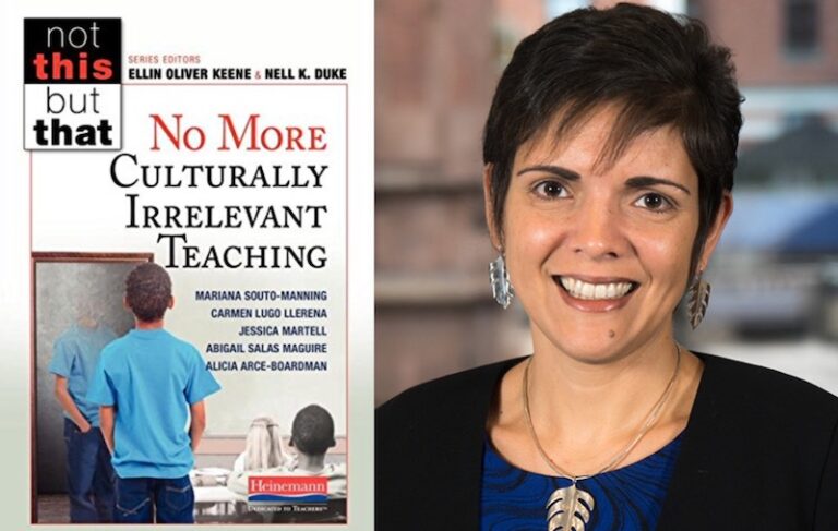 Author discusses the benefits of culturally responsive teaching