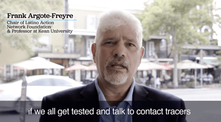 Kean professor stars in N.J. DOH video about coronavirus testing