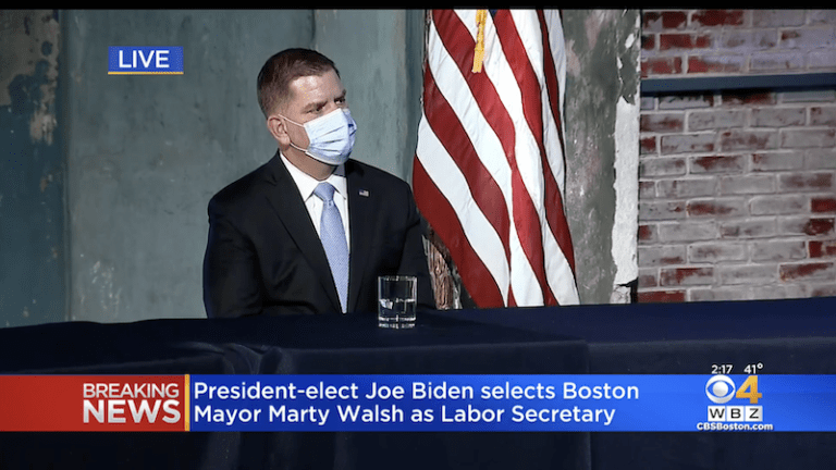 Biden picks Boston’s mayor to be labor secretary