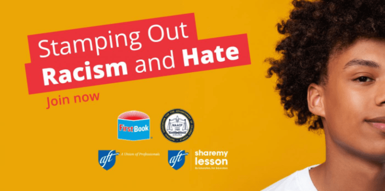 AFT joins forces with NAACP, First Book to stamp out racism