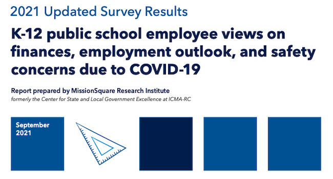 Survey: COVID stress, risk weigh down about half of K-12 employees
