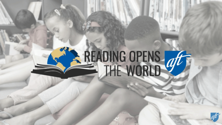 AFT launches Reading Opens the World initiative