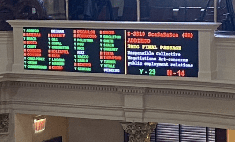 N.J. Senate, Assembly pass Responsible Collective Negotiations Act