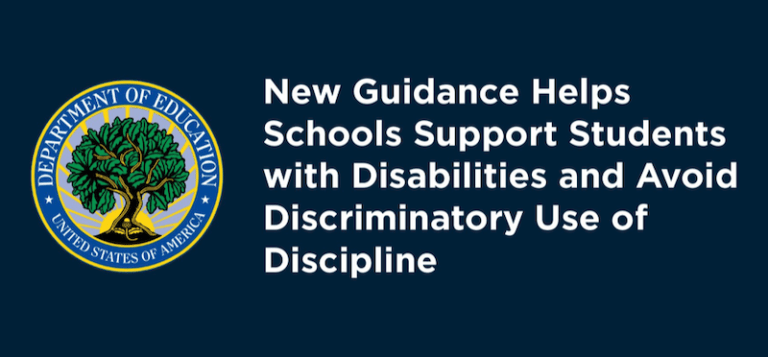 New U.S. DOE resources provide schools with support for students with disabilities