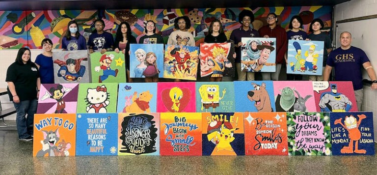 GFT’s Garcia, Garfield High students complete art project for hospital