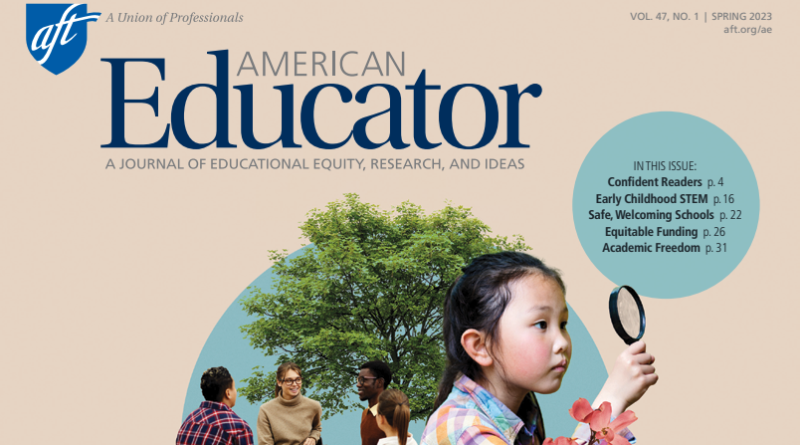 Spring issue of American Educator is now available