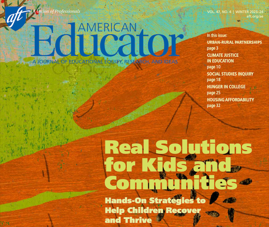 Winter ’23-’24 issue of American Education is now available