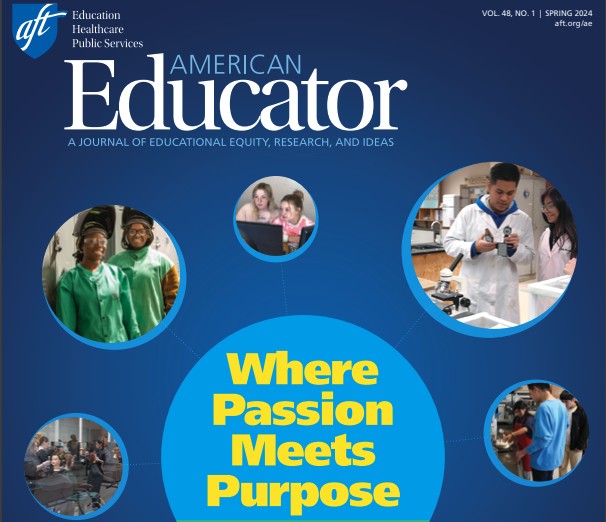 Vachon writes about climate justice in new American Educator