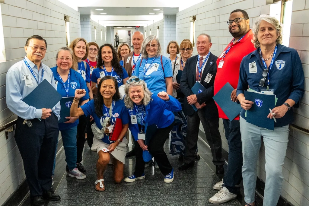 AFTNJ Lobby Day_staff and members